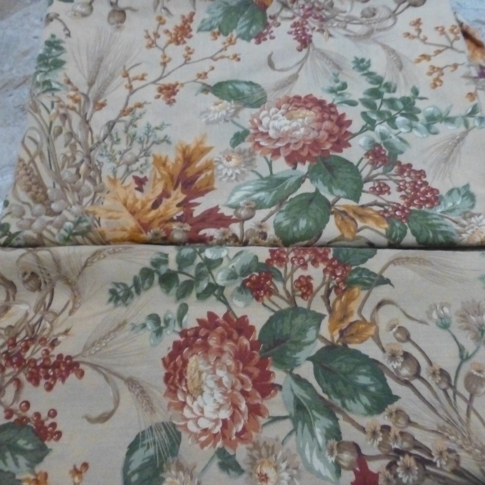provencal fruit floral pattern tablecloth 60x100''